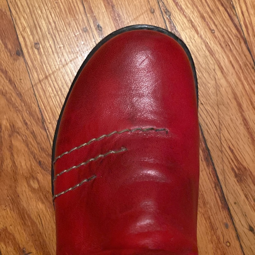 red bed:stu ankle chelsea slip on boots size 6 - Picture 7 of 7